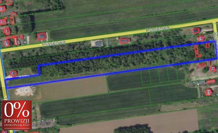 działka na sprzedaż - Konopiska, Aleksandria